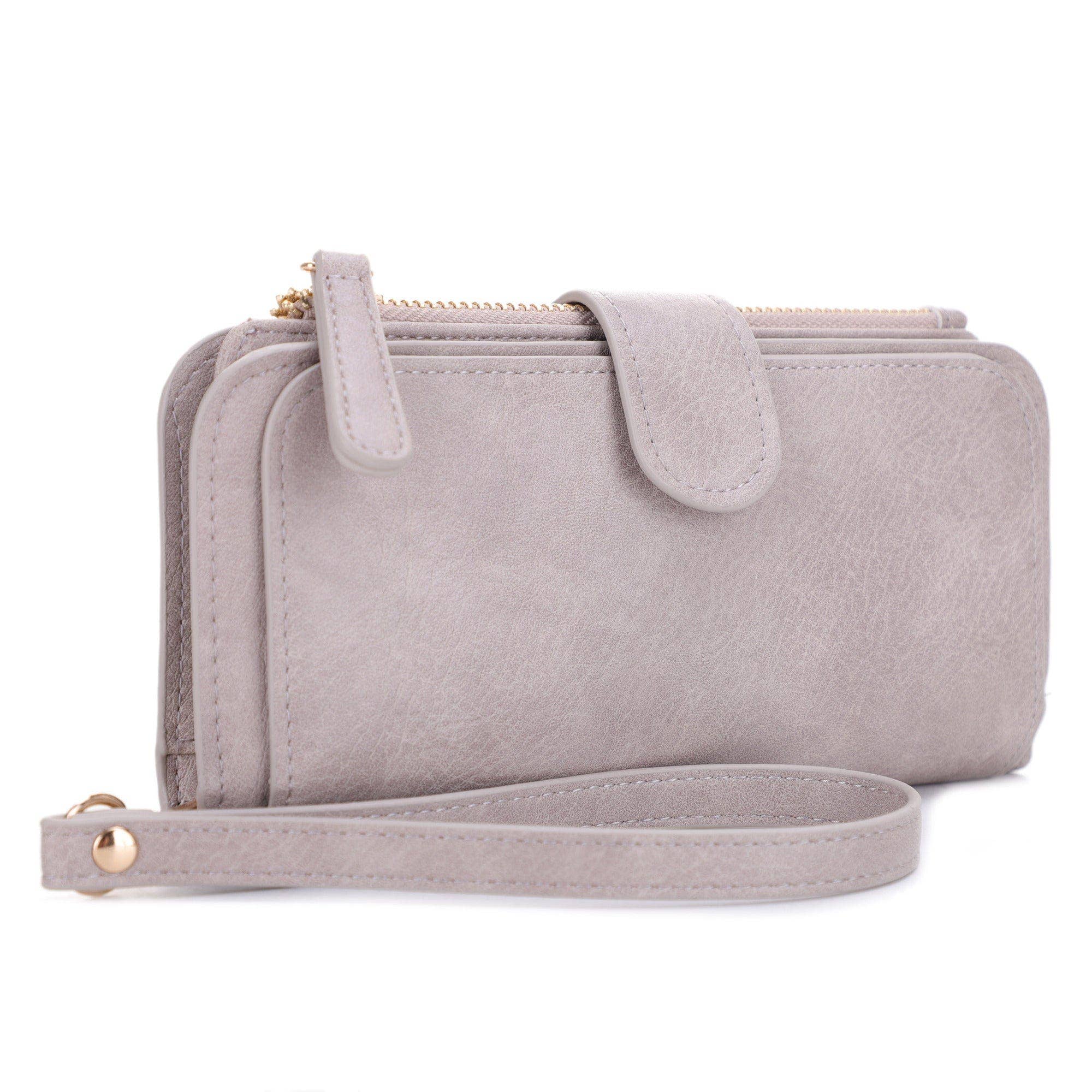 MiMi Wholesale - Vente Portefeuille – femme - Portefeuille Femme Multi Sections Annie1