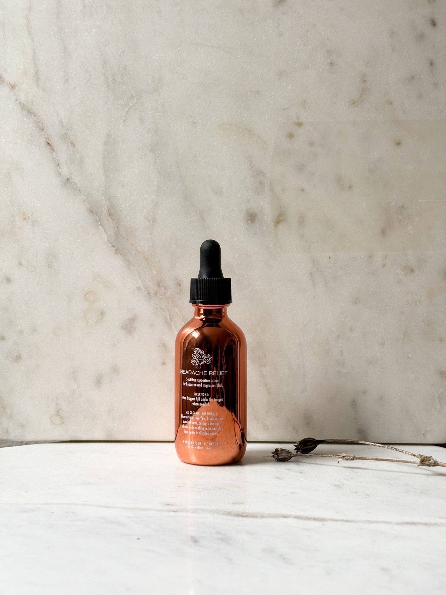 Bhava Wellness - Venta al por mayor Tinturas - Tintura Herbal para Alivio de Dolores de Cabeza1