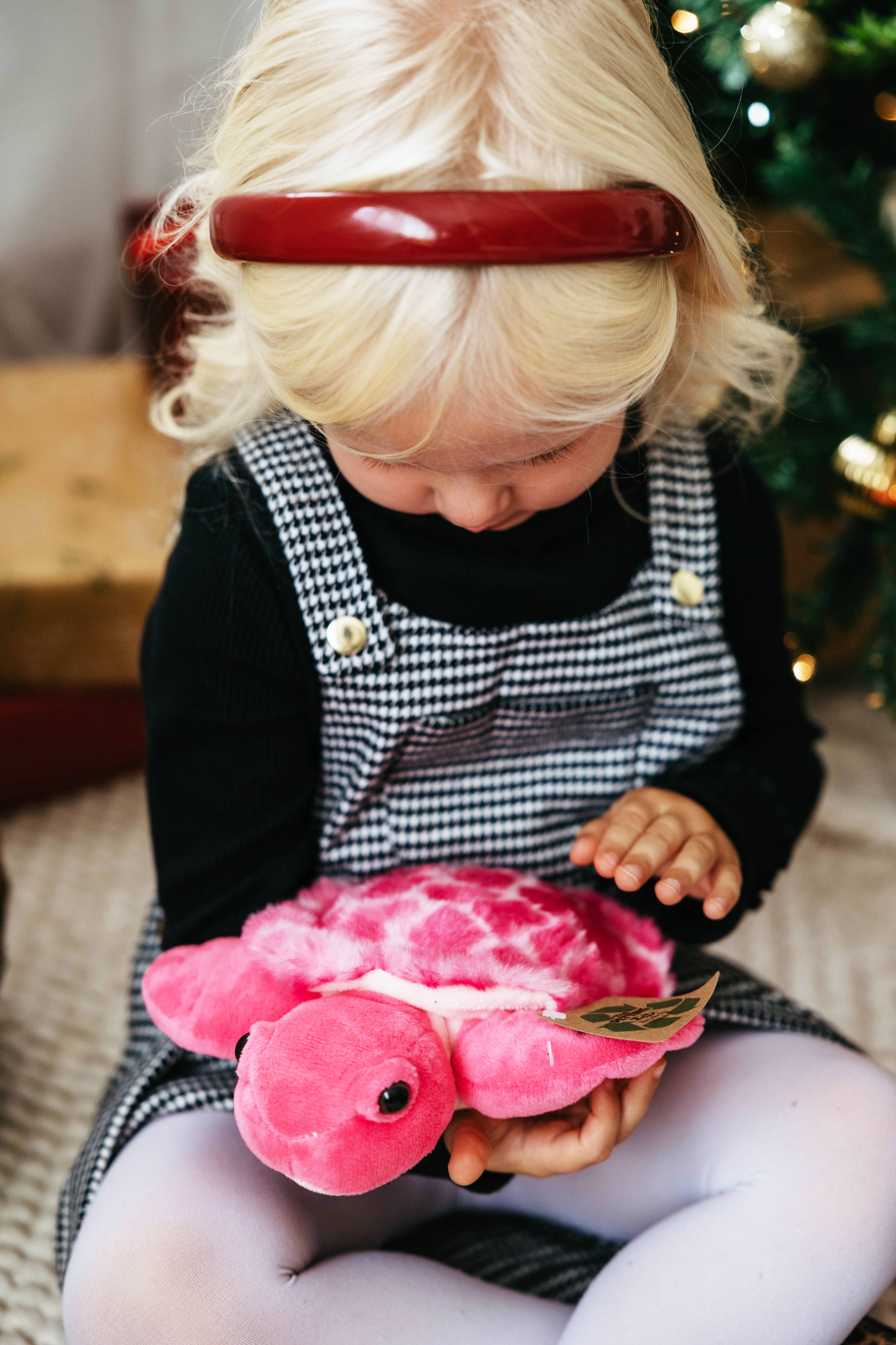 The Petting Zoo - Wholesale Stuffed/Plush Toy - Kids & Baby - Scoopz Pink Sea Turtle Small 8" (20cm)3