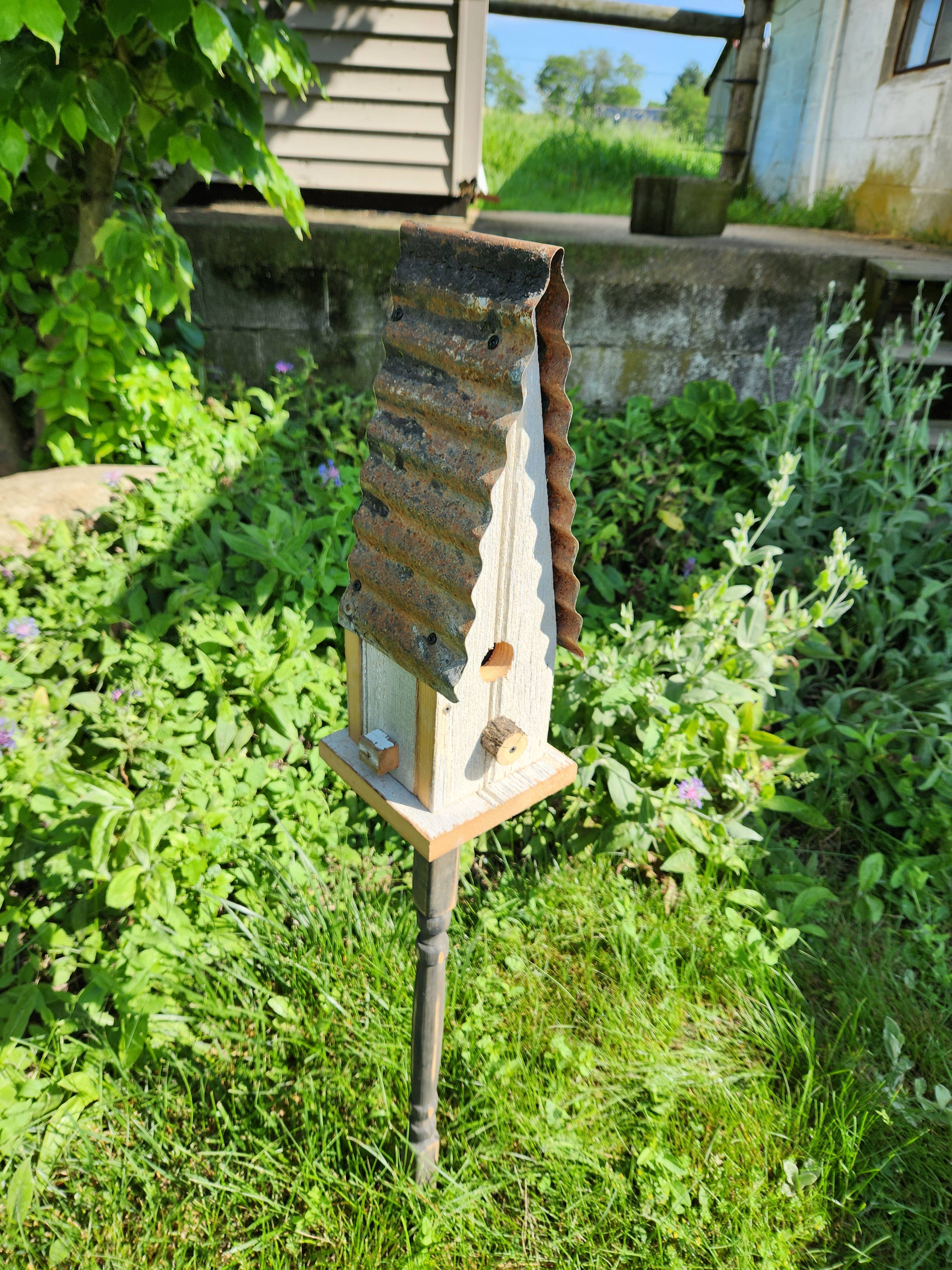 Flying Heart Threads - Wholesale Bird House - Rustic Reclaimed Barnwood Large Church