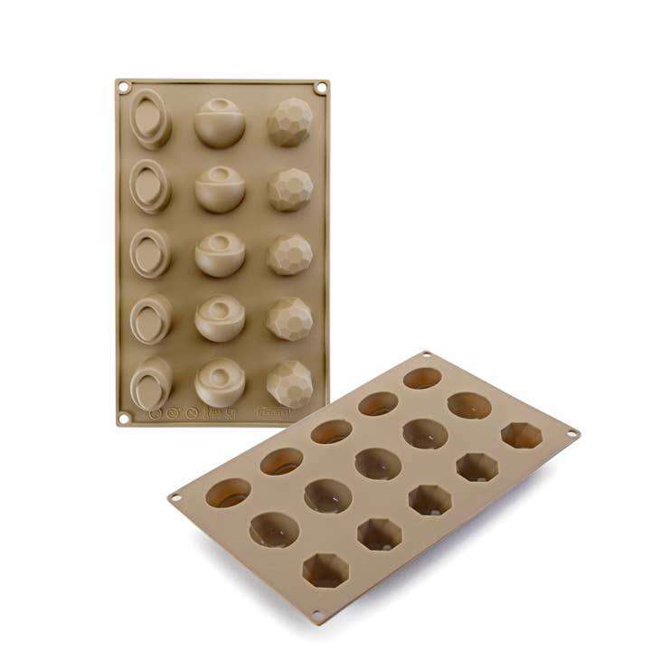Ibili – Forma de chocolate/doces por atacado – IBILI - Molde Panna cotta