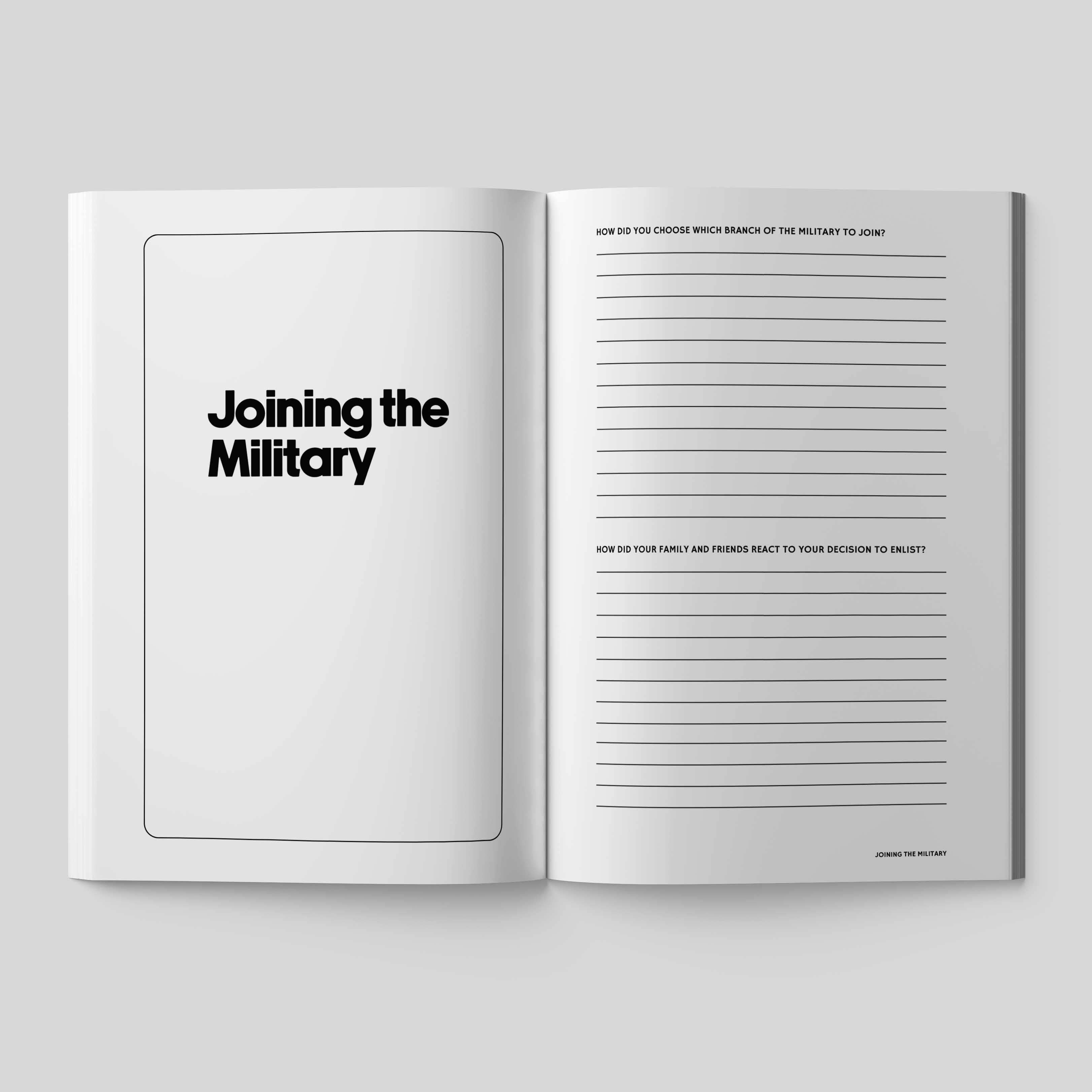 Timeside - Wholesale Journal/Diary - Share Your Story Veteran – A Guided Journal for U.S. Veterans1