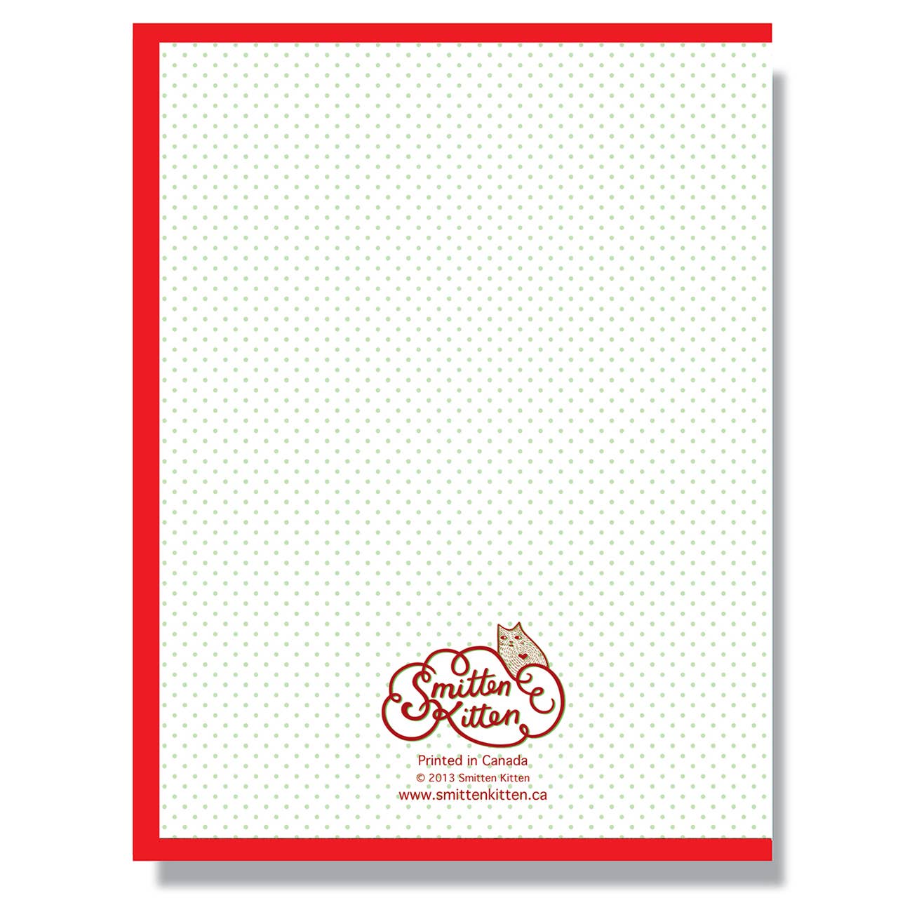 Smitten Kitten - Venta al por mayor Tarjetas de Navidad - Santauro Claus Is Coming To Town Card1