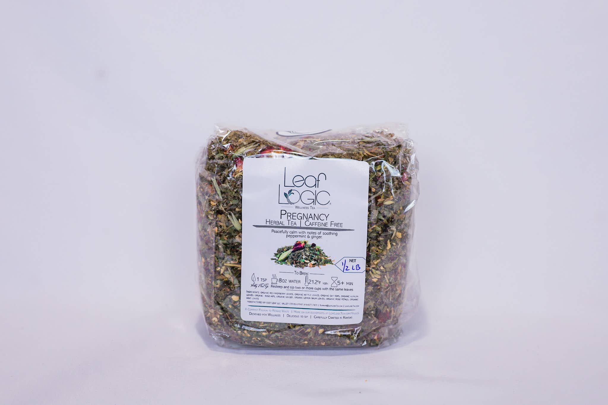 Leaf Logic - Wholesale Loose Tea - Pregnancy Blend Loose Leaf Tea -Bulk or Amber Refillable Jar6