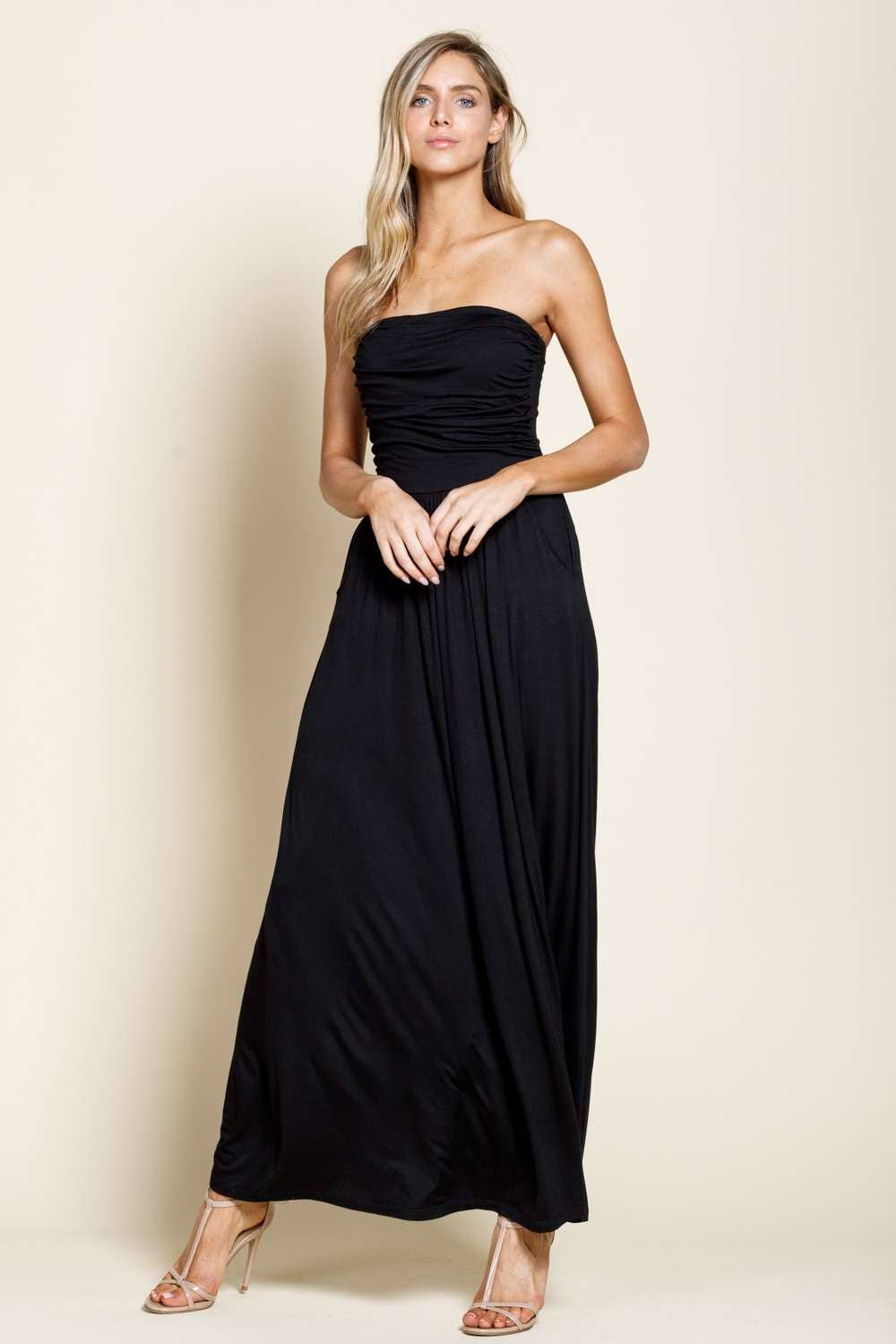 mittoshop - Venta al por mayor Vestido - Mujer - VESTIDO MAXI DE TUBO DE JERSEY CON BOLSILLOS12