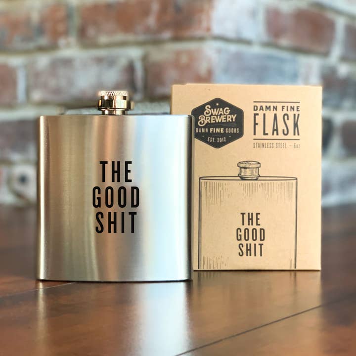 Swag Brewery - Wholesale Flask - The Good Shit Flask4