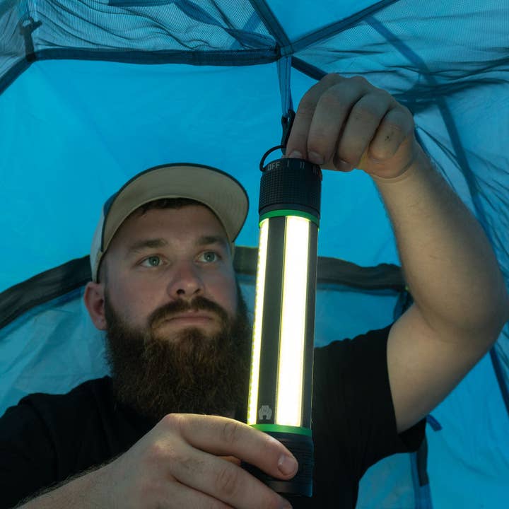 LitezAll - Wholesale Lantern - Kodiak® Rechargeable Kuadrant® 2000 Lumen COB LED Lantern