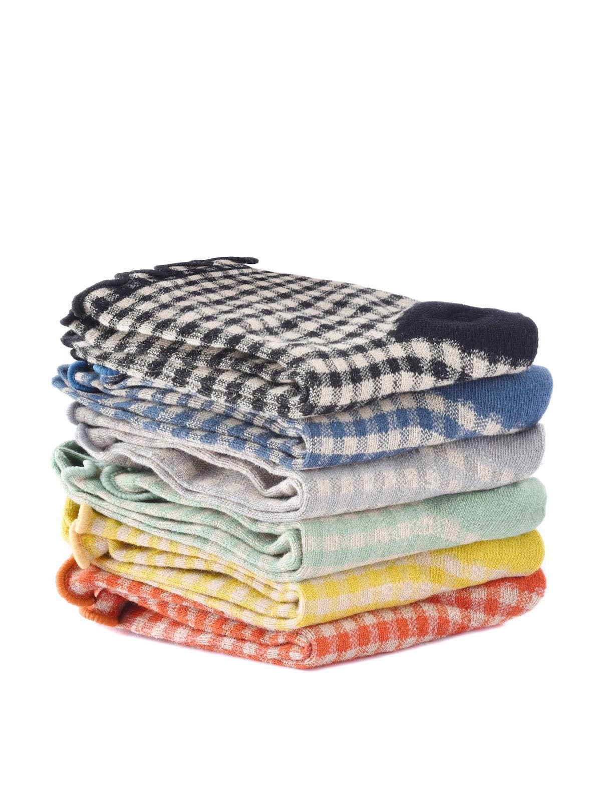 Funkyrel® Atzbranding Limited - Wholesale Socks - Women's - Rufia - Colorful Check Pattern Lace Socks9