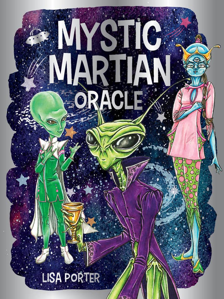 Mystic Martian Oracle: 40 Full-Color Cards and 128-Page Book for wholesale by ROCKPOOL PUBLISHING