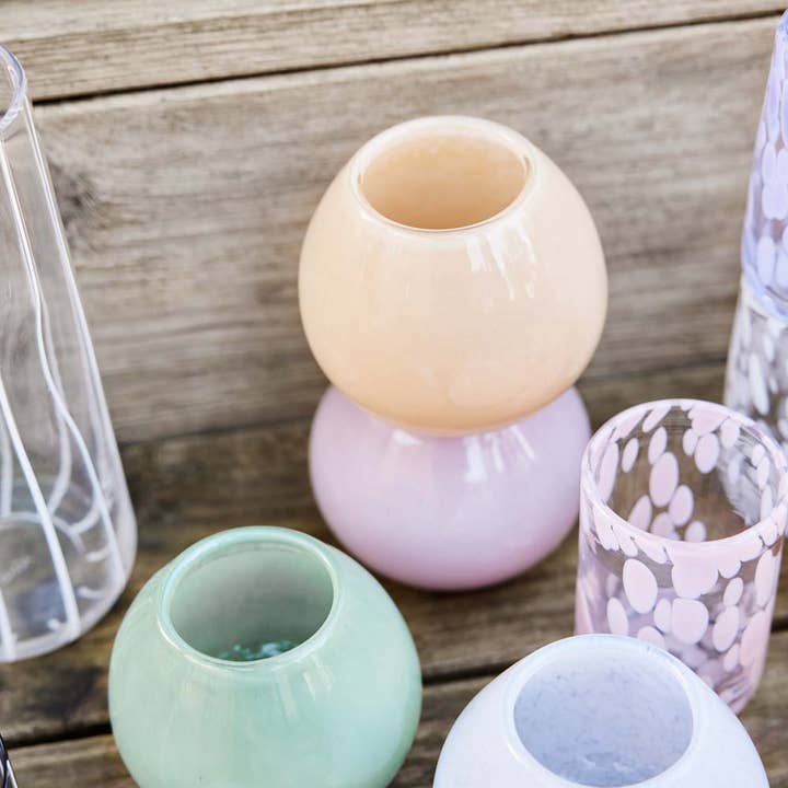 OYOY LIVING DESIGN - Wholesale Candle Holder - Kojo Hurricane - Powder2