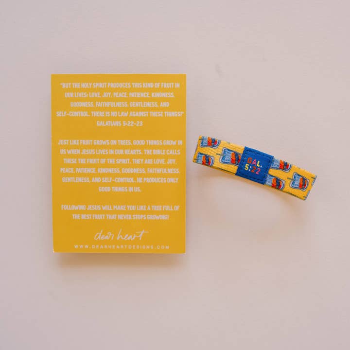 Dear Heart - Wholesale Bangle Bracelet - Kids & Baby - Fruit of The Spirit Kids Bracelet