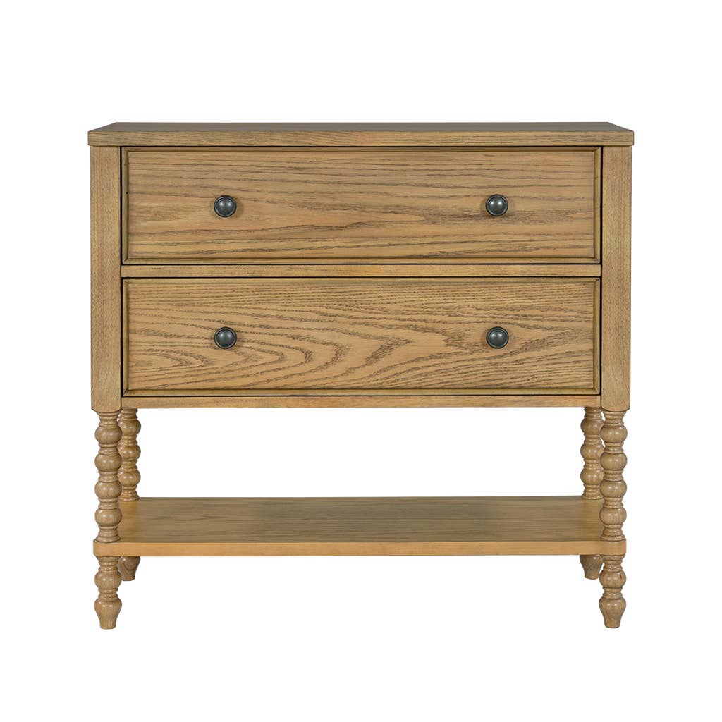 Olliix - Wholesale Drawer Organizer - Traditional 2-Drawer Accent Chest, Natural9