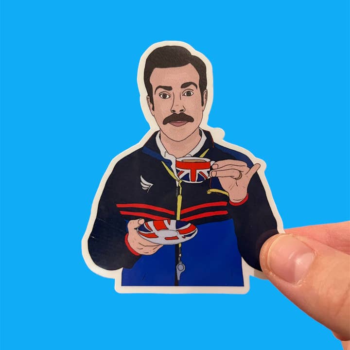 Ted Lasso Tea Sticker | Believe | Trending Show and other Purchase Wholesale birre tedesche. Free Returns & Net 60 Terms on Faire trending on Faire.