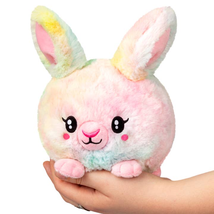 Pastel Tie Dye - Snugglemi Snackers Fluffy Bunny Pastel Tie Dye - Snugglemi Snackers Fluffy Bunny