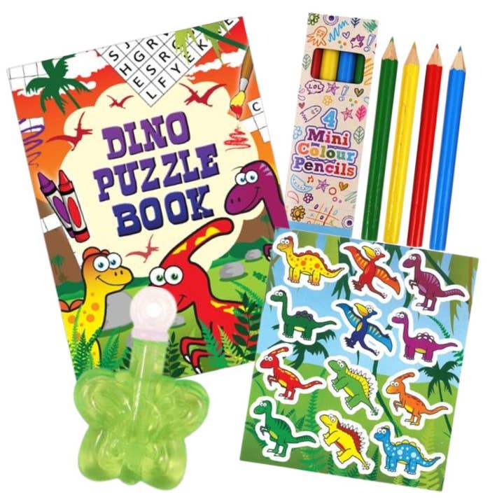 Dinosaur Themed Activity Pack for wholesale by Kids Party Craft