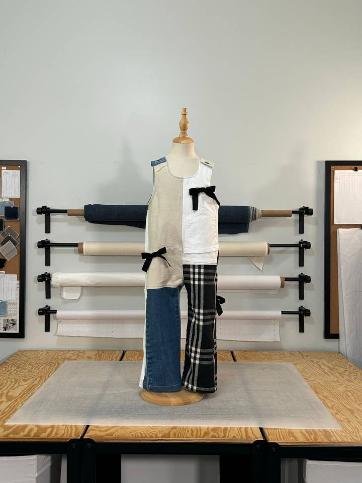 The Charlotte Overalls for wholesale by hargan denim