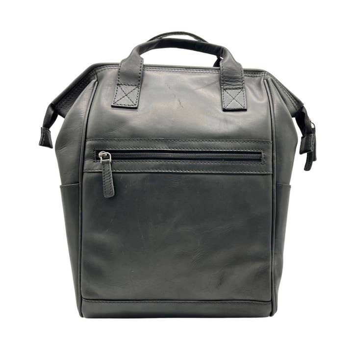 Maelle medium calfskin leather backpack for wholesale by Louisa lee