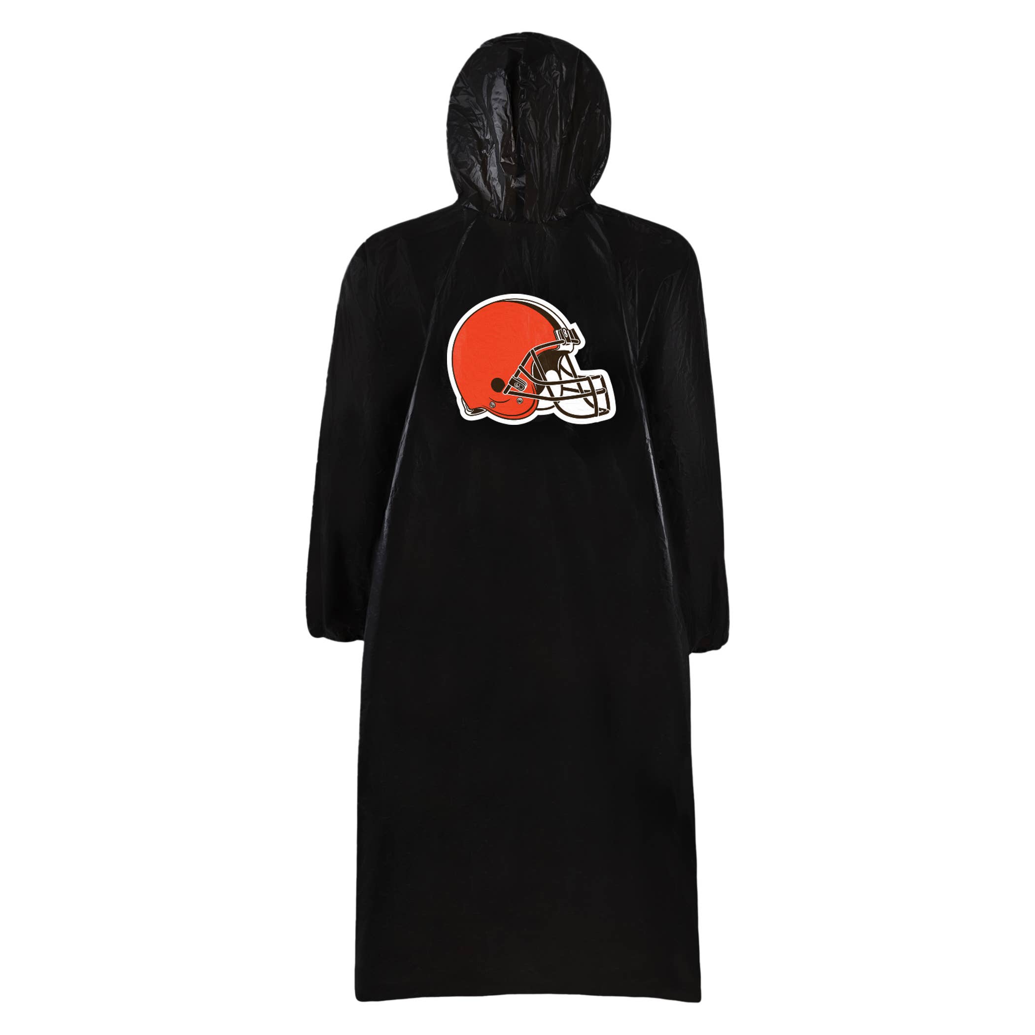Pets First – Engroshandel Poncho - Unisex – NFL CLEVELAND BROWNS GRUNDLÆGGENDE PONCHO1