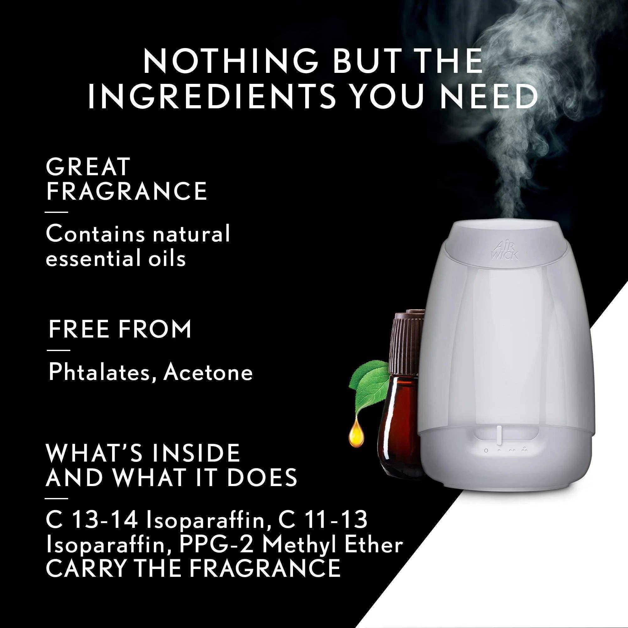 First Choice Buying - Wholesale Electronic Diffuser - Air Wick Essential Mist Essential Oil Diffuser Kit, Mandarin & Sweet Tangerine Scent6