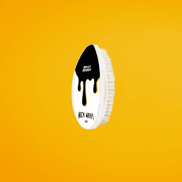 The Cut Buddy - Wholesale Hair Brush/Comb - Nick Wavy Collection - Soft Bristle Waves Brush