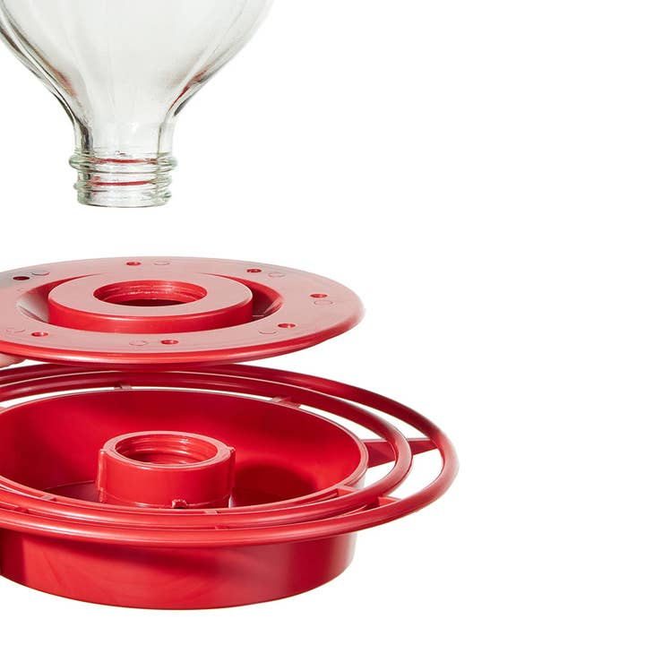 Birds Choice - Wholesale Bird Feeder - Best 1 Glass Hummingbird Feeder 32 oz.2