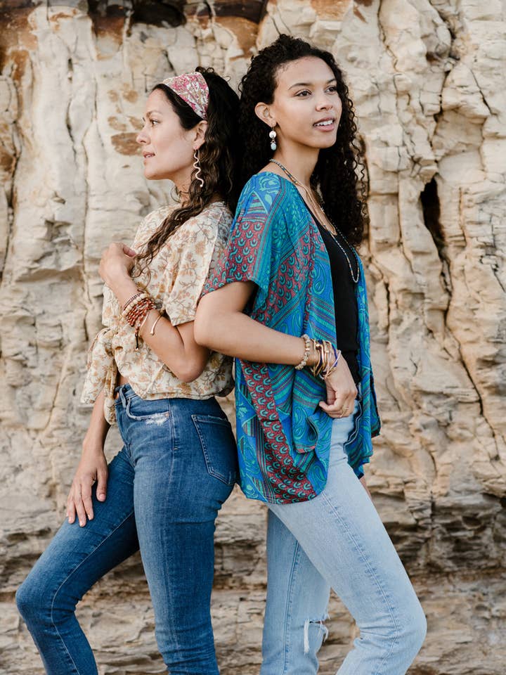 Baizaar – wholesale Blus - Dam – Sari axelryckning