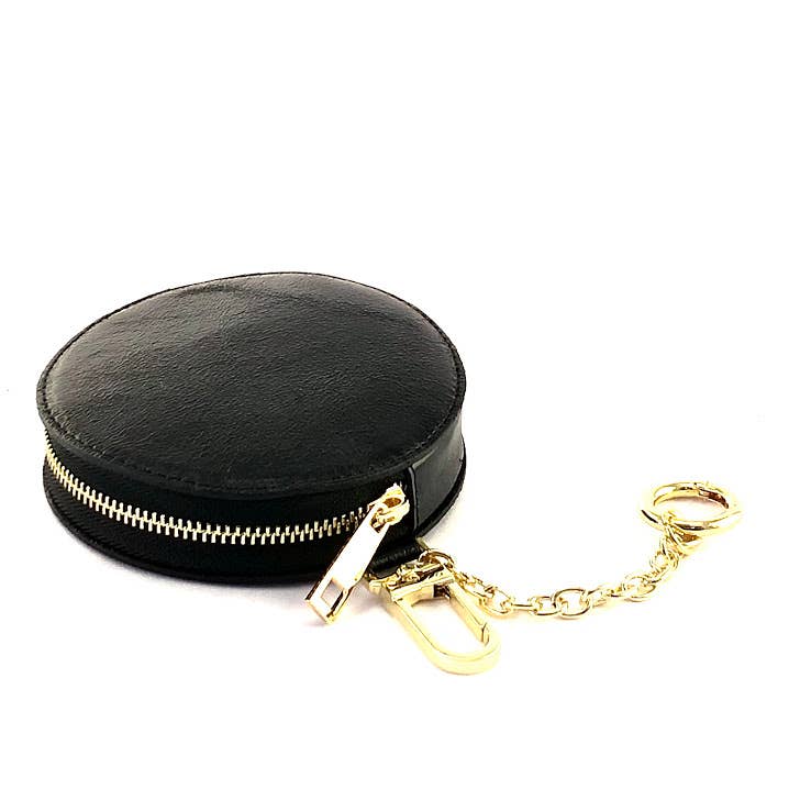 MILANO AMOUR – Porta-moedas - Mulher por atacado – Carteira Redonda Mini World Laminato para Moedas11