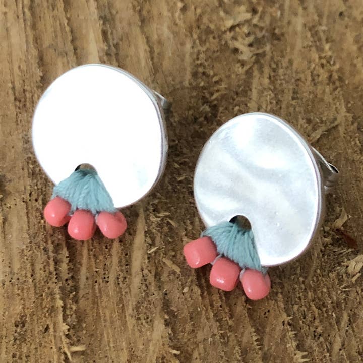 Litchi örhängen för wholesale av sobrestórias