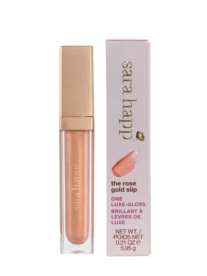 The Rose Gold Slip - Hydrating Lip Gloss for wholesale by Sara Happ