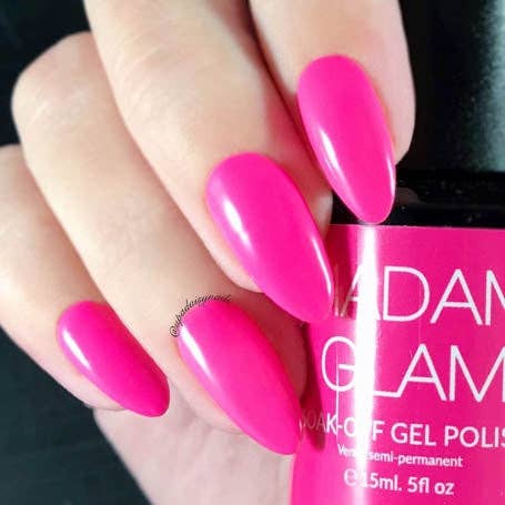 Madam Glam - Wholesale Nail Polish - Bright Barbie Pink1
