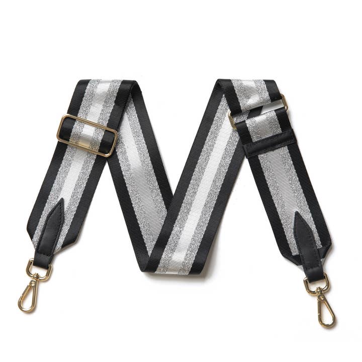 MONTTE DI JINNE - Wholesale Bag Strap - Women's - Bag Strap with Silken Finish - Metallic Stripes4