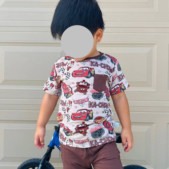 Ka-chow bamboe Terry Franse korte set voor wholesale door CEDDY & RIA