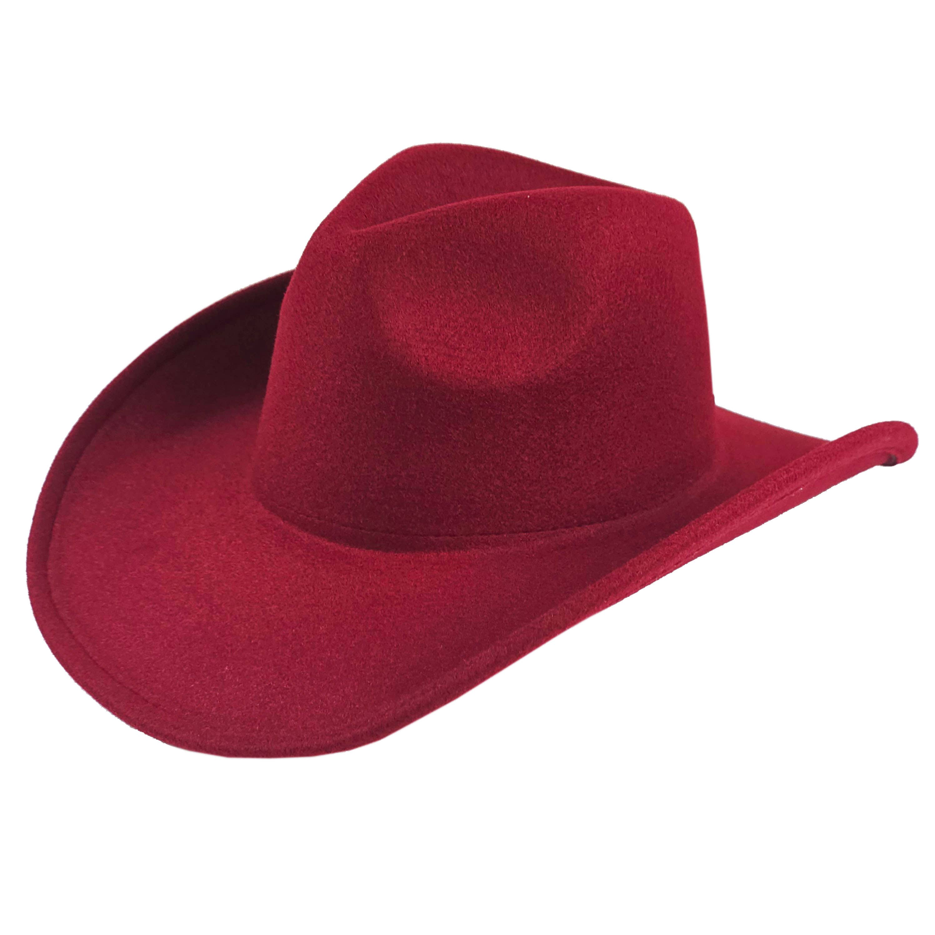 AdornWise - Wholesale Cowboy Hat - Unisex - Vegan Felt Classic Cowboy Hat – Adjustable & Durable2