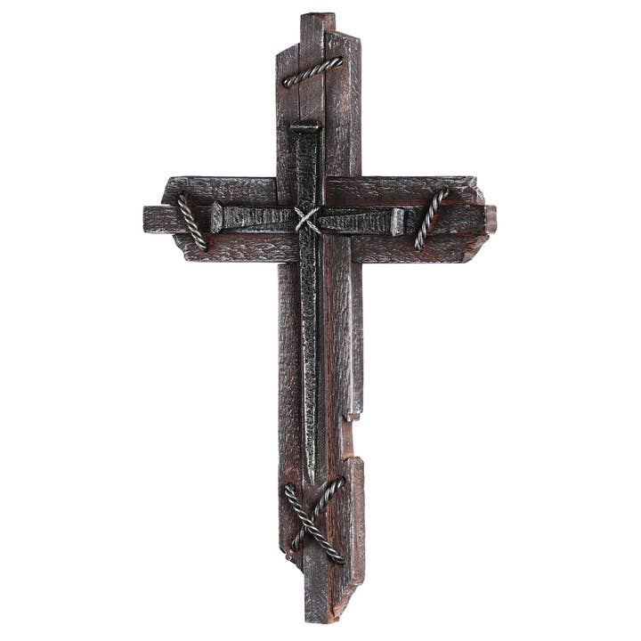 Wandkruis Wood Combined 17,5 uur voor wholesale door Cottage Garden