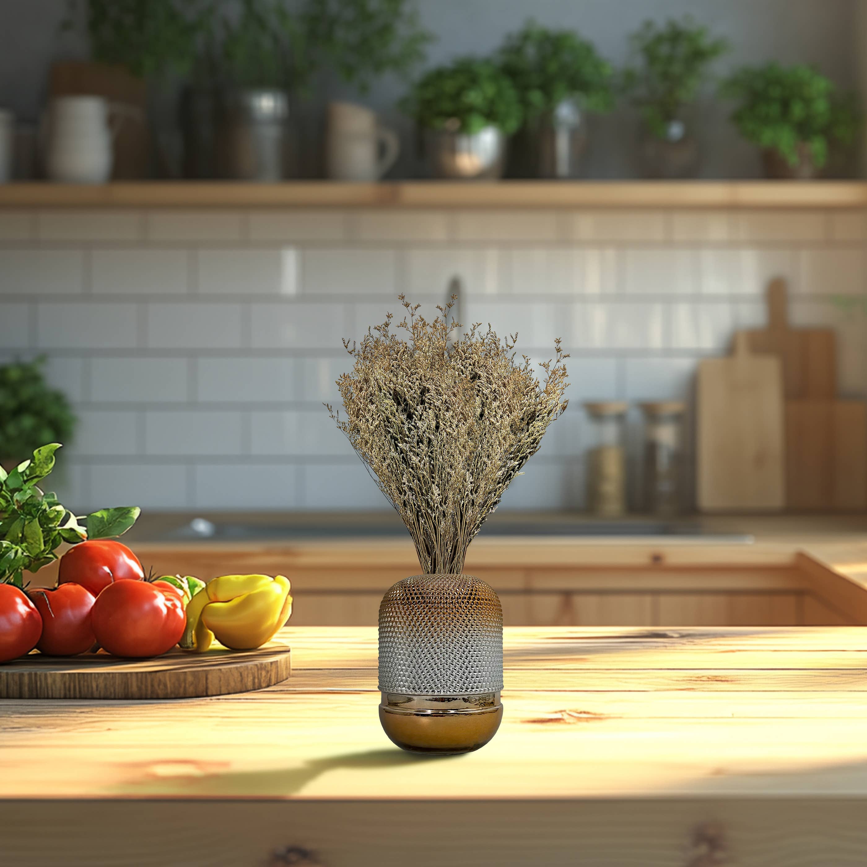 2626 Designs - Wholesale Dried/Pressed Flowers - Dried Preserved Valentin Grass Bouquet 21" Multiple Colors25