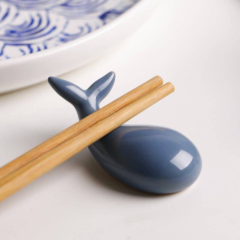 Gohobi （We cover U.S. import duties） - Wholesale Spoon Rest - Gohobi Ceramic Whale Chopstick Rest7