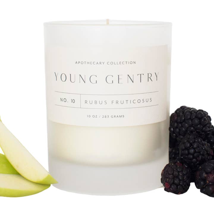 Apothecary Candle | No 10 | Rubus fruticosus for wholesale by Young Gentry