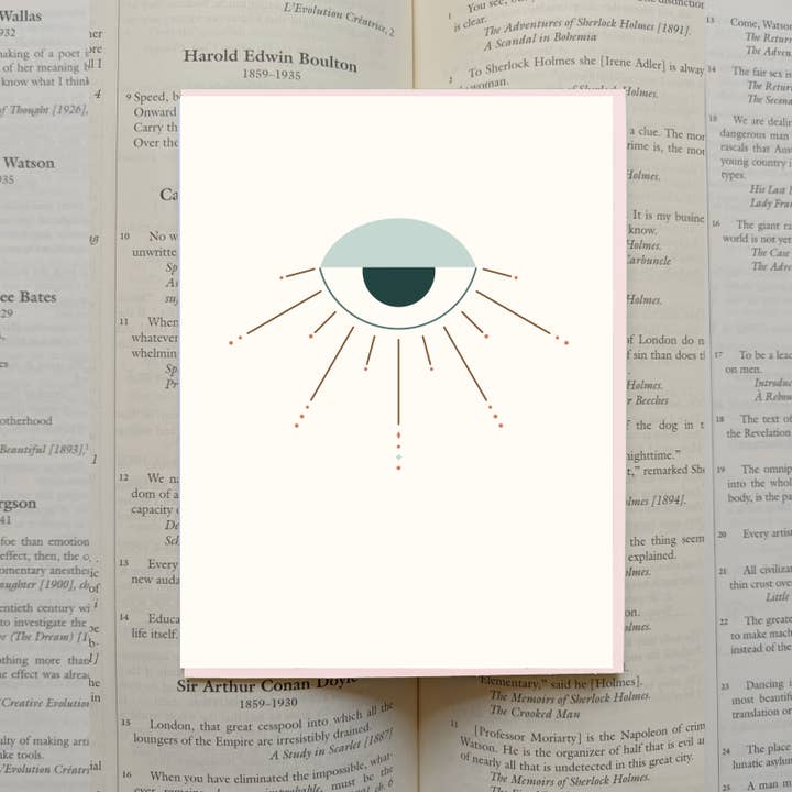 Carte de vœux Boundless Eye pour la vente par Foreignspell