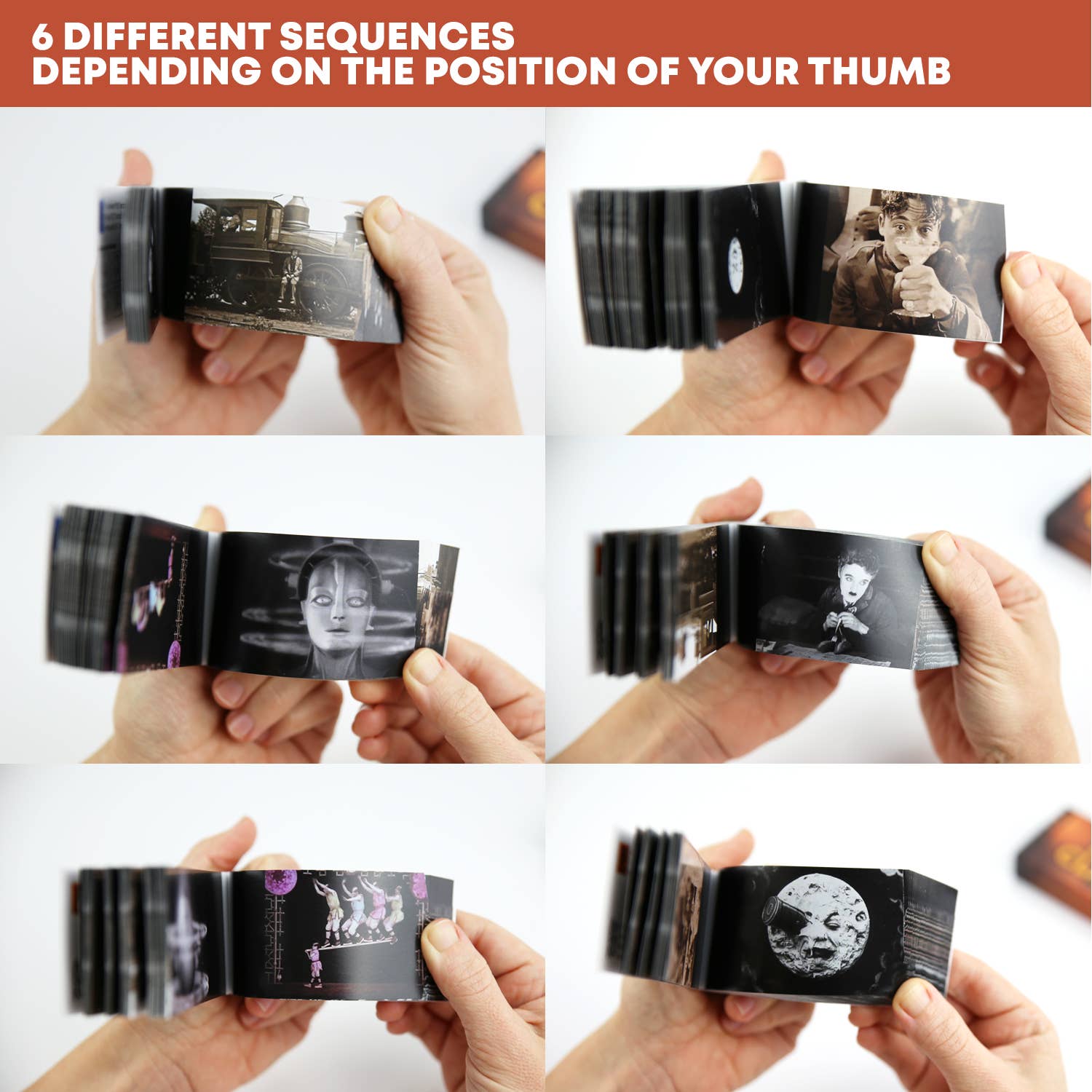 Flipboku - Wholesale Display Book - Movie Classics Flipbook10