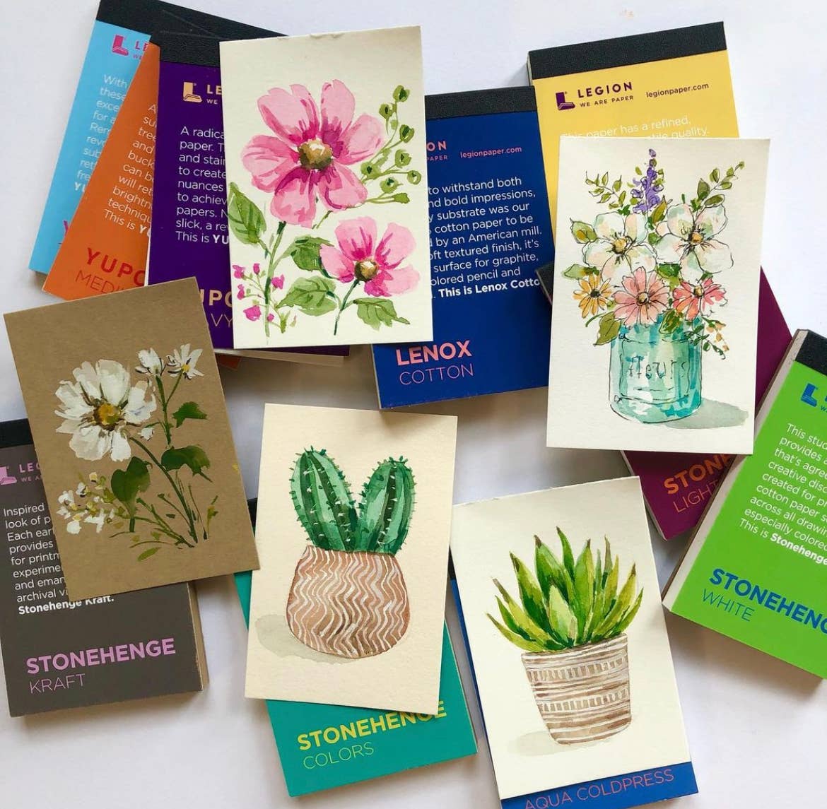 Legion Paper - Wholesale Sketchbook/Sketchpad - Legion Mini Paper Pad Full (15 Pads) - Mixed Media
29