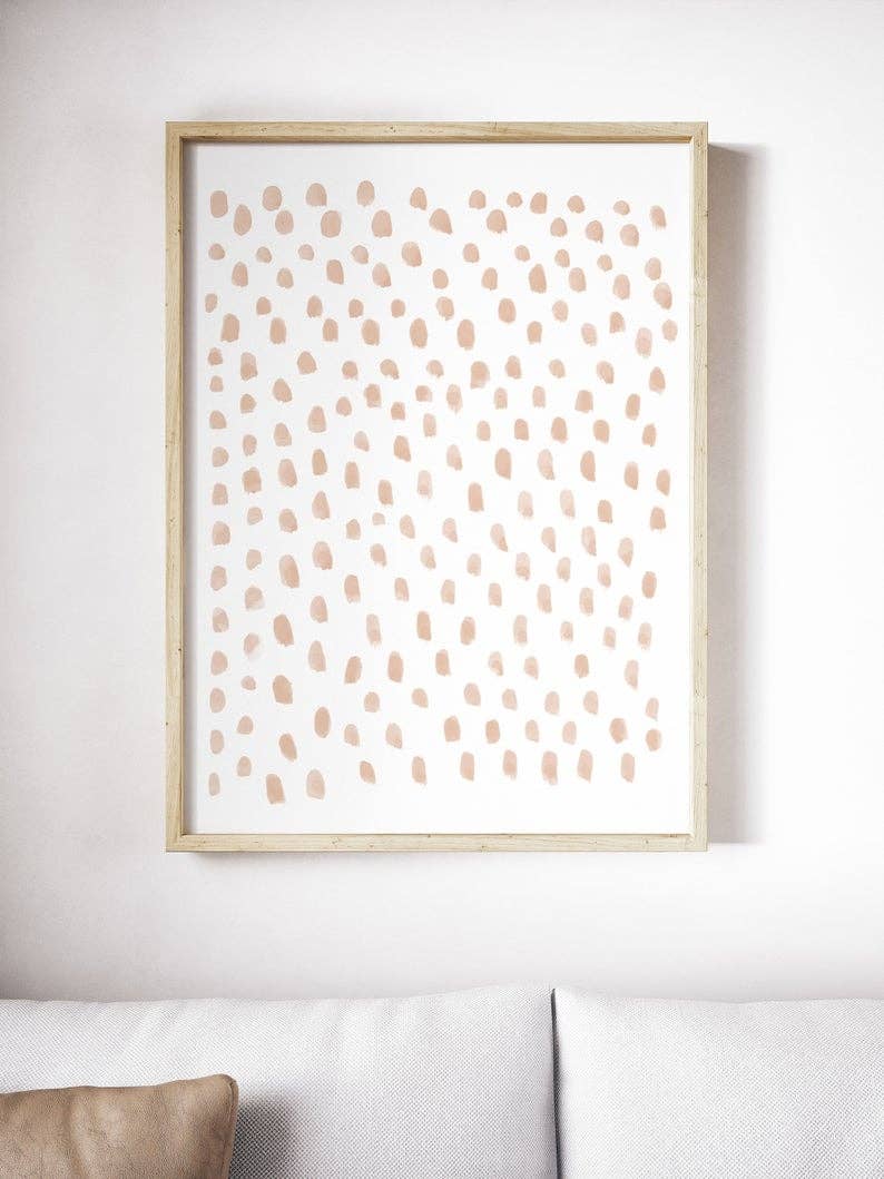 Sara Cristina Design - Vendita all'ingrosso Stampa artistica - Punti Beige3