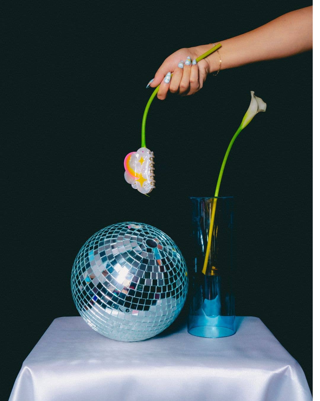 Yuuka Universe - Wholesale Hair Clip - Women's - Cloud Hair Claw, Rainbow Hair Claw, Whimsical Claw6