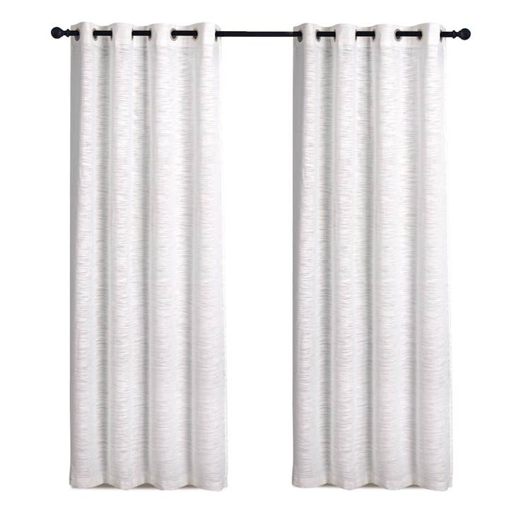 Cottonpassion_US - Wholesale Curtain - Long Window Sheer Curtain 100% Cotton Drape 50x84" 1 Panel
