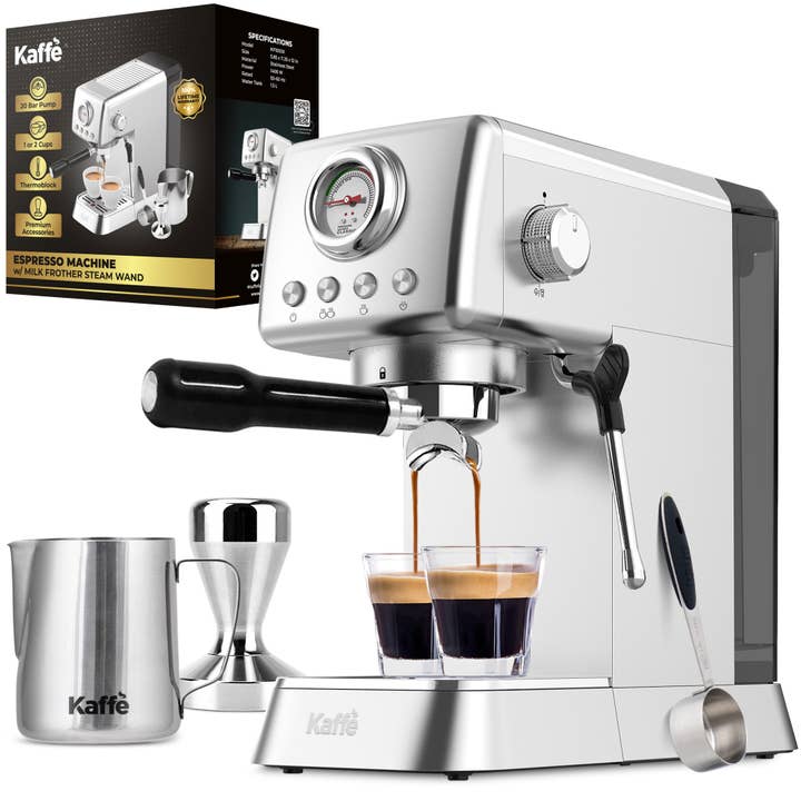 Kaffe - Wholesale Espresso Maker - Kaffe - Espresso Coffee Machine w/ Milk Frother