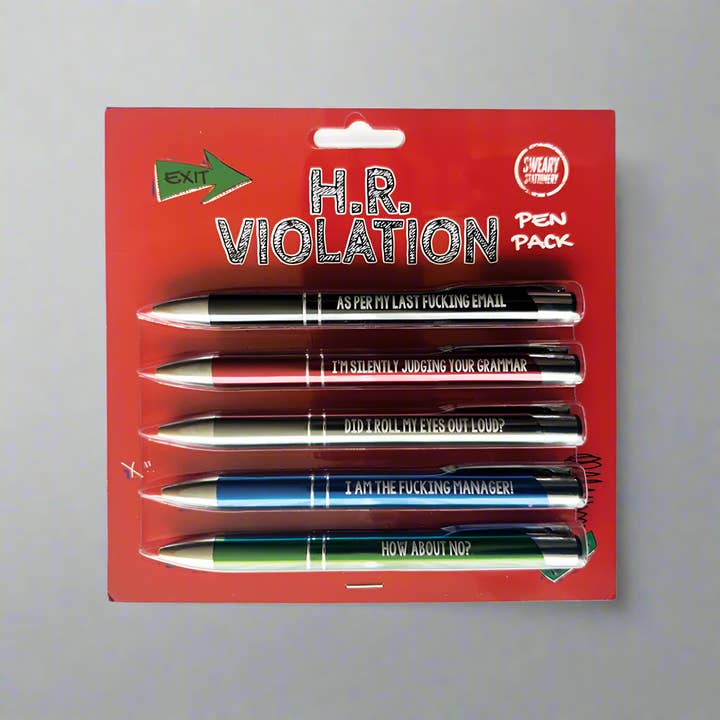 Disrupted Industries - Wholesale Pen - H.R. Violation Pen Pack3