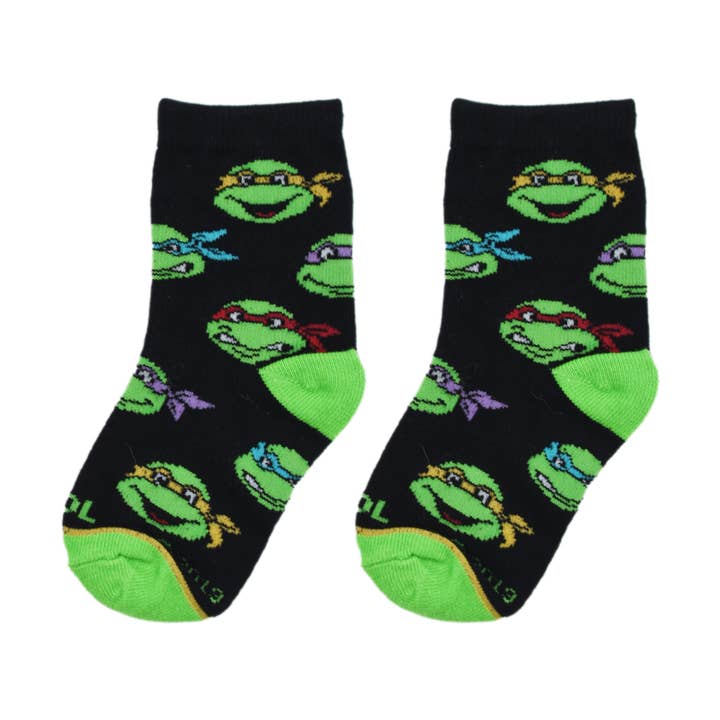 TMNT Heads 4-7 Chaussettes - Enfants pour la vente par Cool Socks