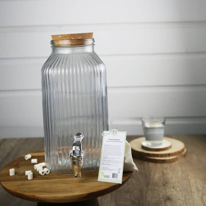 Céra'Bonbonne 3.5 liters + 40 EM® ceramic pearls for wholesale by Les Verts Moutons