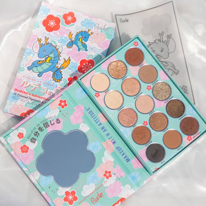 Chibi Manga Collection Palette - Rudeko's Adventure for wholesale by Rude Cosmetics