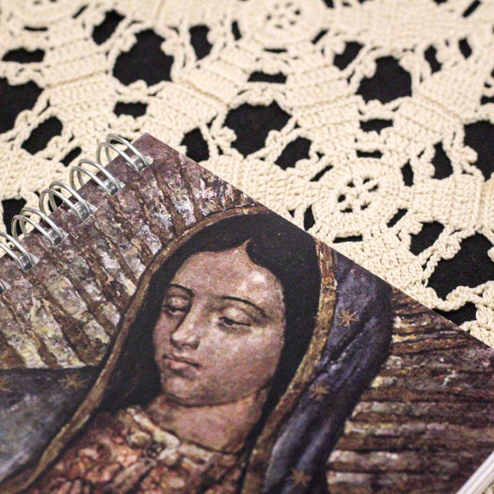 Guadalupe Mini-Notebook for wholesale by The Retro - a Full of Grace USA Company