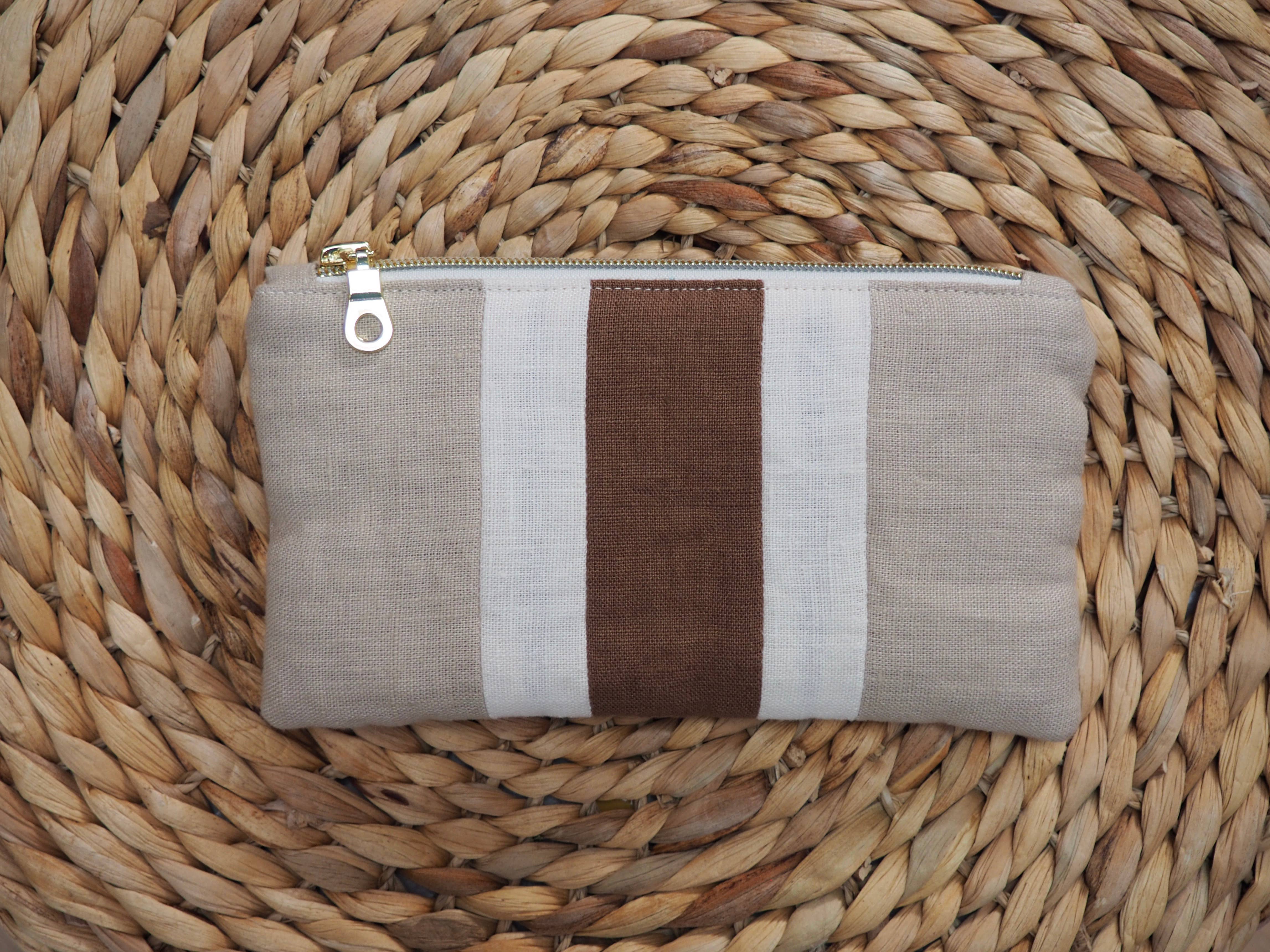 Atelier Magnolia - Wholesale Pouch - Women's - Linen pouch, Pink3